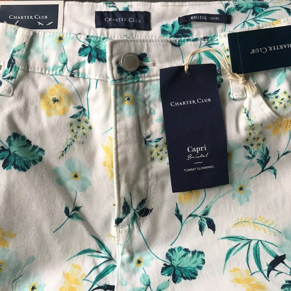 Charter Club Women's Tummy Slimming Capri - Picture 5 of 6